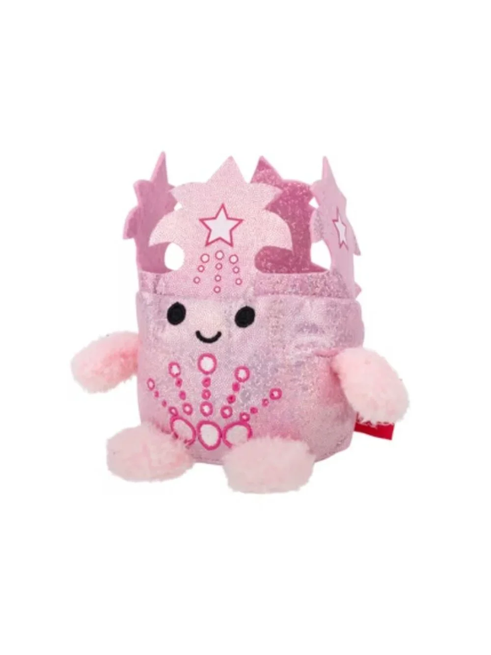 Wizard of Oz Glinda the Good Witch 4.5 Inch Plush Toy With Crown, NWT